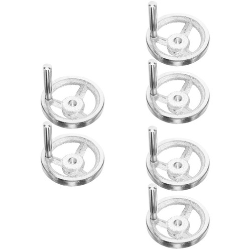 6pz volantino metallo con - volantino,