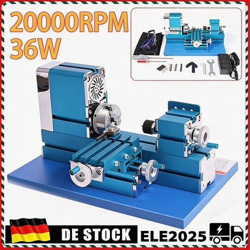 Mini tornio metallo 36w - in,
